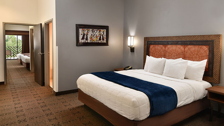 Interior of Two Room Family Suite.