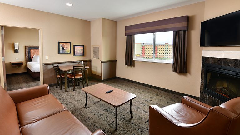 2 Bedroom 2 Bathroom Living Room Suite.